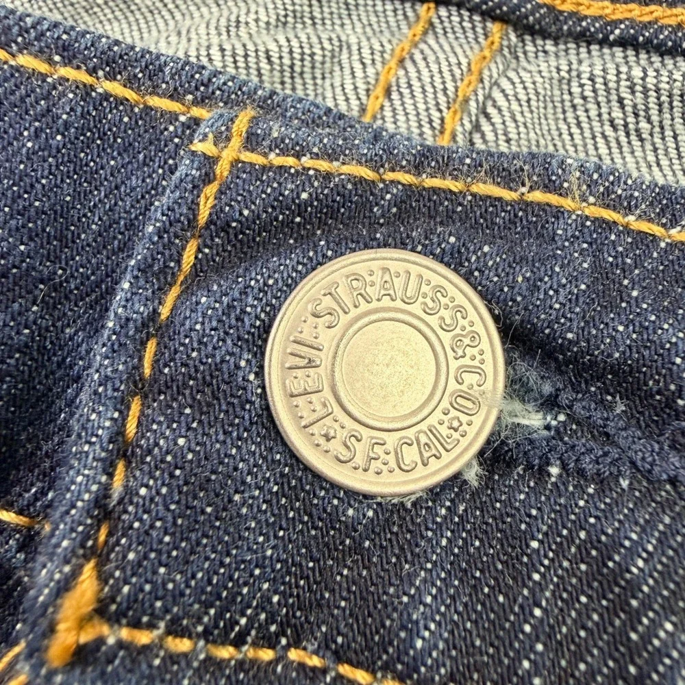 Levis 502 Taper Mens 54x32 Dark Wash Stretch Denim‎ Jeans 59684-0132 NWT
